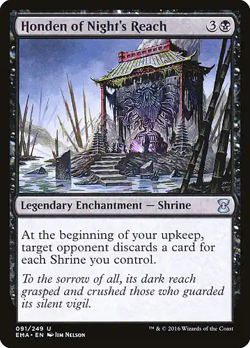 Honden of Night's Reach - ema Spoiler
