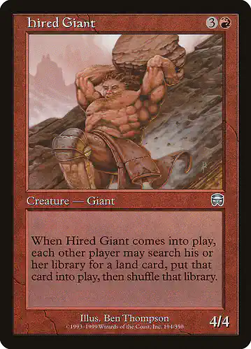 Hired Giant - mmq Spoiler