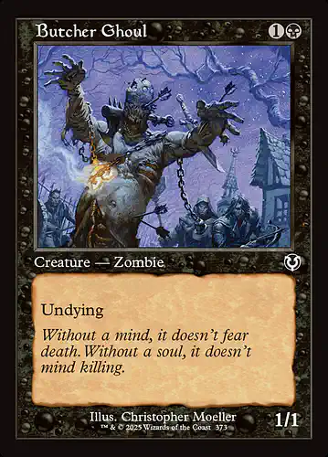 Butcher Ghoul - inr Spoiler