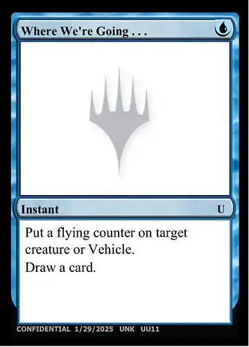 Where We're Going... - unk Spoiler