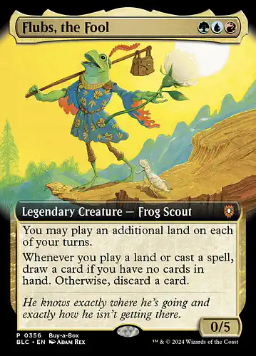 Flubs, the Fool - blc Spoiler