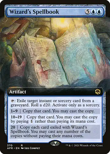 Wizard's Spellbook - afr Spoiler