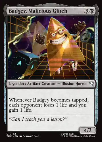 Badgey, Malicious Glitch - trc Spoiler