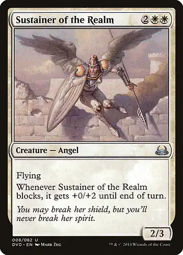 Sustainer of the Realm - dvd Spoiler