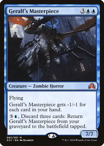 Geralf's Masterpiece - soi Spoiler