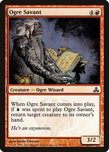 Ogre Savant - gpt Spoiler