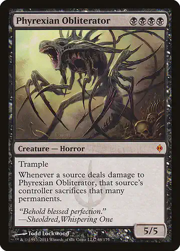 Phyrexian Obliterator - nph Spoiler