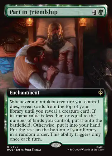 Part in Friendship - hob Spoiler