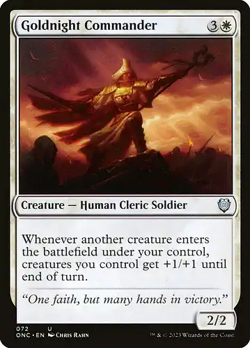 Goldnight Commander - onc Spoiler