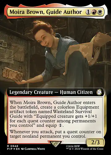 Moira Brown, Guide Author - pip Spoiler
