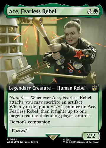 Ace, Fearless Rebel - who Spoiler