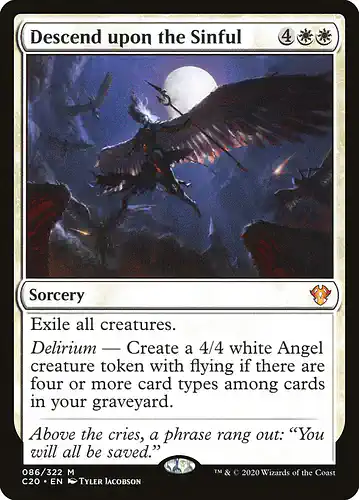 Descend upon the Sinful - c20 Spoiler