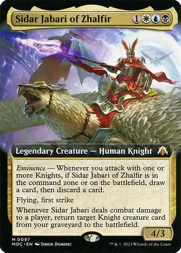 Sidar Jabari of Zhalfir - moc Spoiler