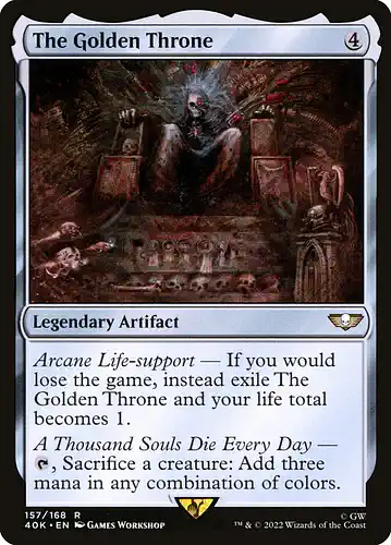 The Golden Throne - 40k Spoiler
