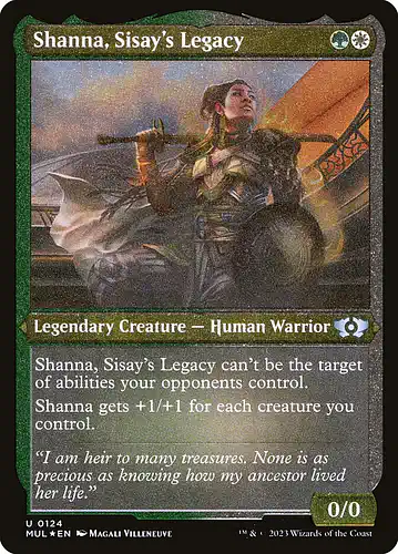 Shanna, Sisay's Legacy - mul Spoiler