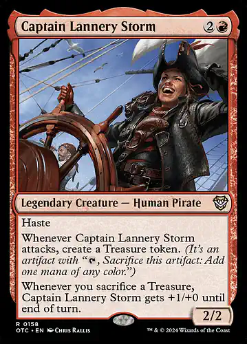 Captain Lannery Storm - otc Spoiler