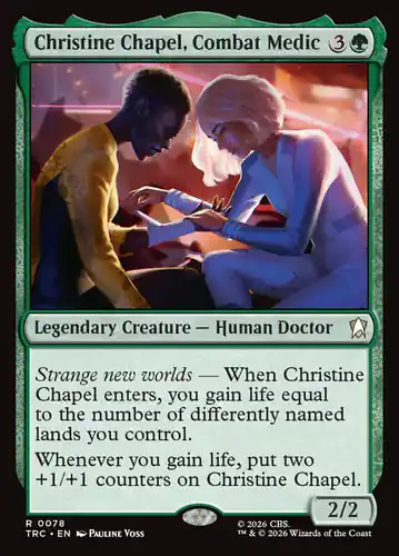 Christine Chapel, Combat Medic - trc Spoiler