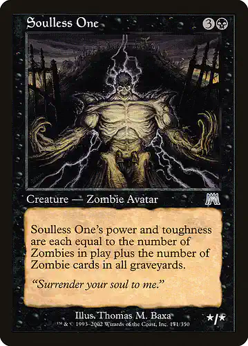 Soulless One - ons Spoiler