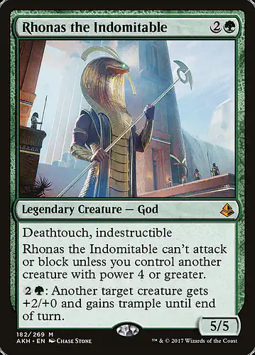 Rhonas the Indomitable - akh Spoiler