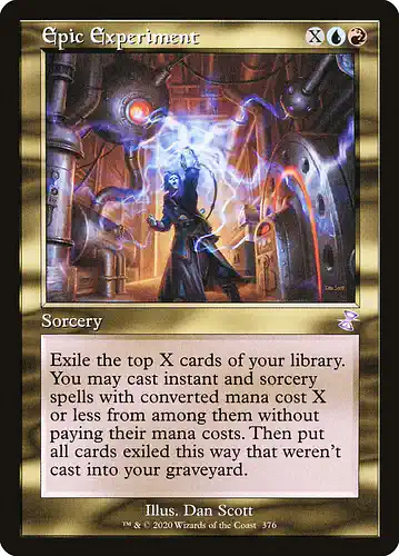 Epic Experiment - tsr Spoiler