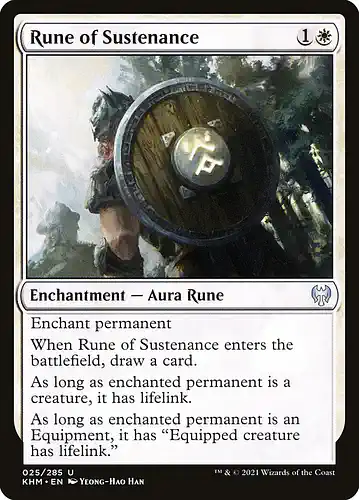 Rune of Sustenance - khm Spoiler