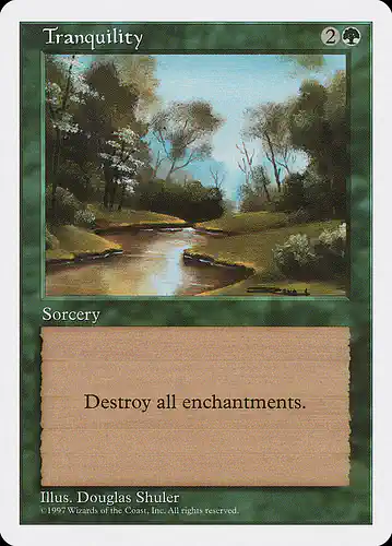 Tranquility - 5ed Spoiler