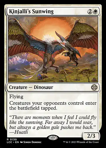 Kinjalli's Sunwing - lcc Spoiler