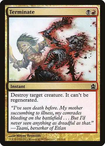 Terminate - cmd Spoiler