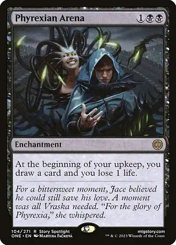 Phyrexian Arena - one Spoiler