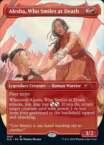 Alesha, Who Smiles at Death - sld Spoiler