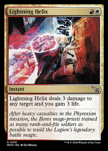 Lightning Helix - mkm Spoiler