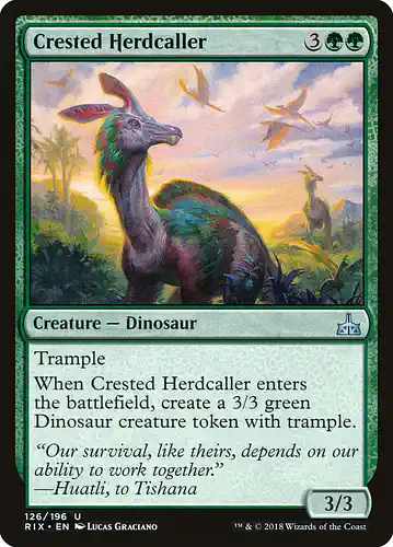 Crested Herdcaller - rix Spoiler