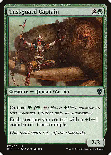 Tuskguard Captain - c16 Spoiler