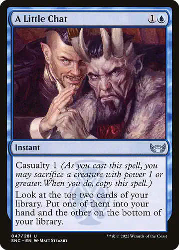 A Little Chat - snc Spoiler