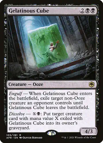 Gelatinous Cube - afr Spoiler