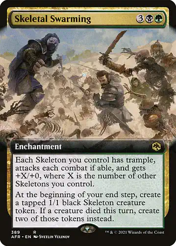 Skeletal Swarming - afr Spoiler