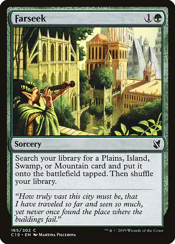 Farseek - c19 Spoiler