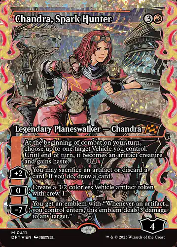 Chandra, Spark Hunter - dft Spoiler