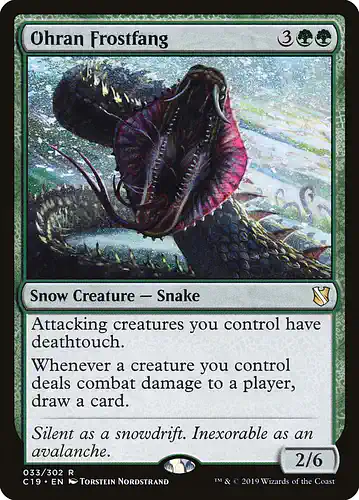 Ohran Frostfang - c19 Spoiler
