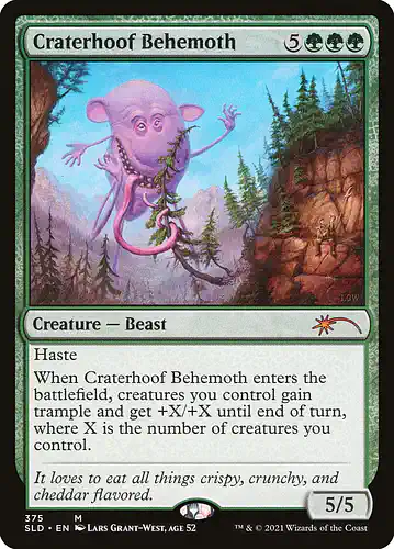 Craterhoof Behemoth - sld Spoiler