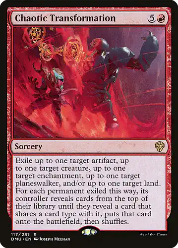 Chaotic Transformation - dmu Spoiler