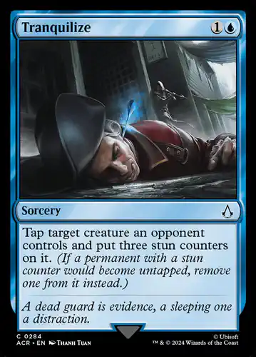 Tranquilize - acr Spoiler
