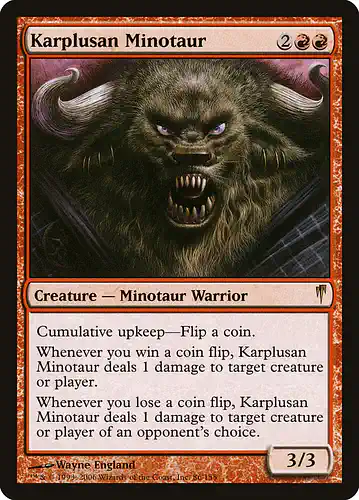 Karplusan Minotaur - csp Spoiler