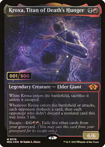 Kroxa, Titan of Death's Hunger - mul Spoiler