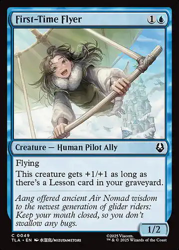 First-Time Flyer - tla Spoiler