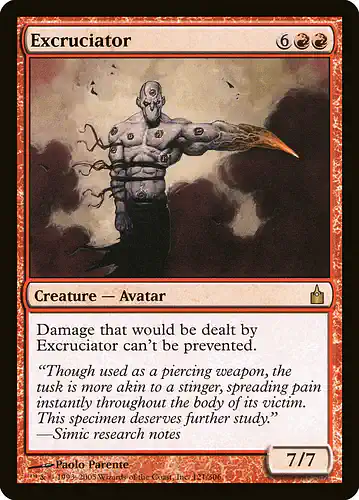 Excruciator - rav Spoiler