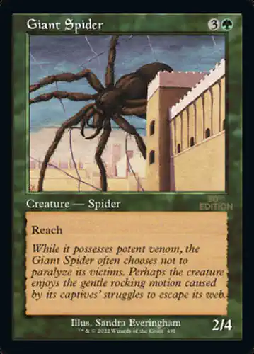 Giant Spider - 30a Spoiler