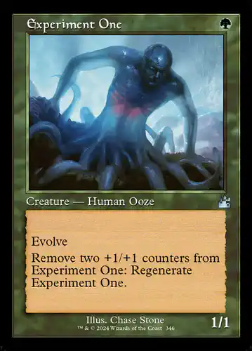 Experiment One - rvr Spoiler