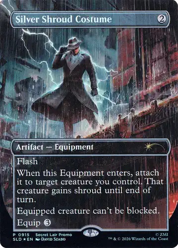 Silver Shroud Costume - sld Spoiler