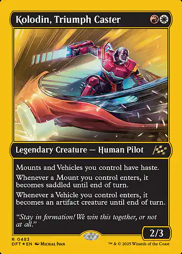 Kolodin, Triumph Caster - dft Spoiler
